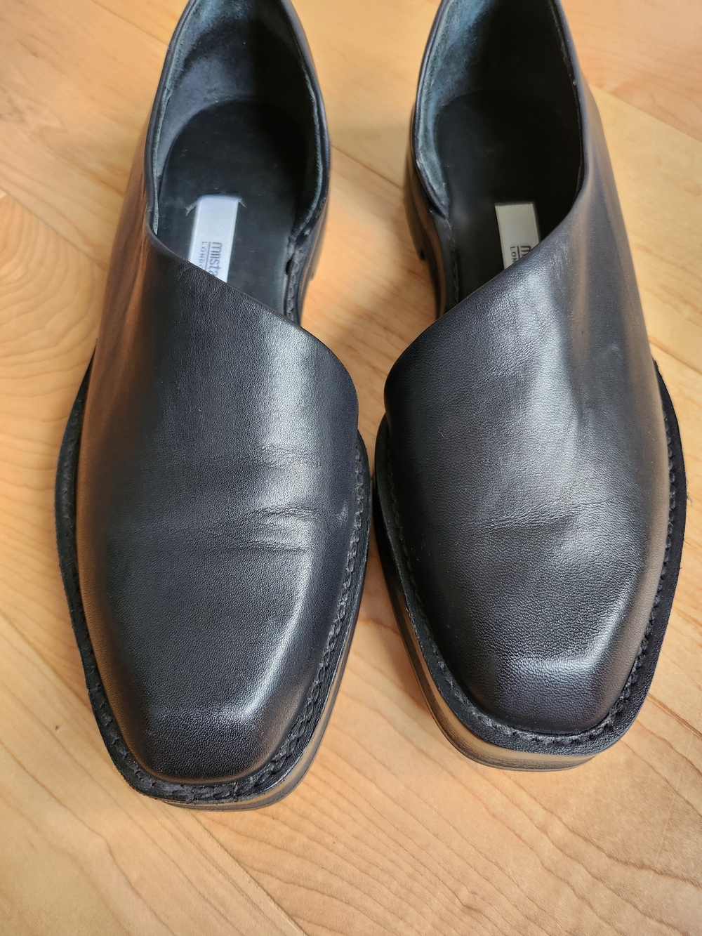 Miista London Jessica Cut Out Oxford- Black - Picture 6 of 7